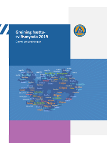 Forsíða fyrir Greining hættusviðsmynda 2019